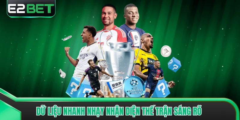Dữ liệu nhanh nhạy nhận diện thế trận sáng rõ
