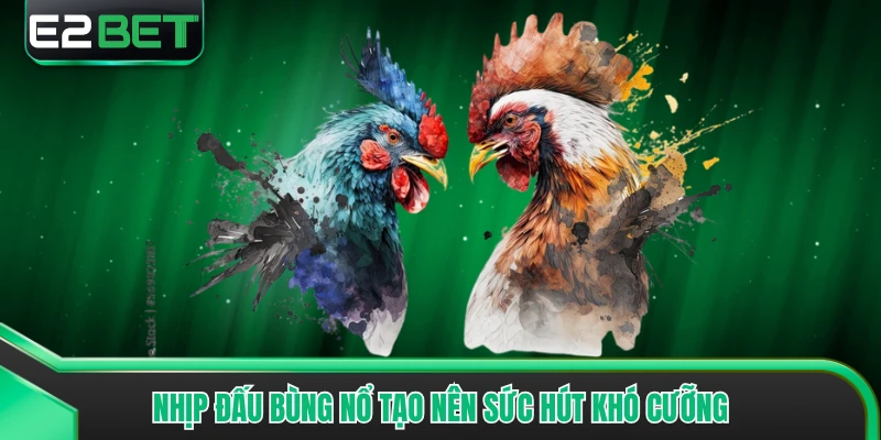 Nhịp đấu bùng nổ tạo nên sức hút khó cưỡng